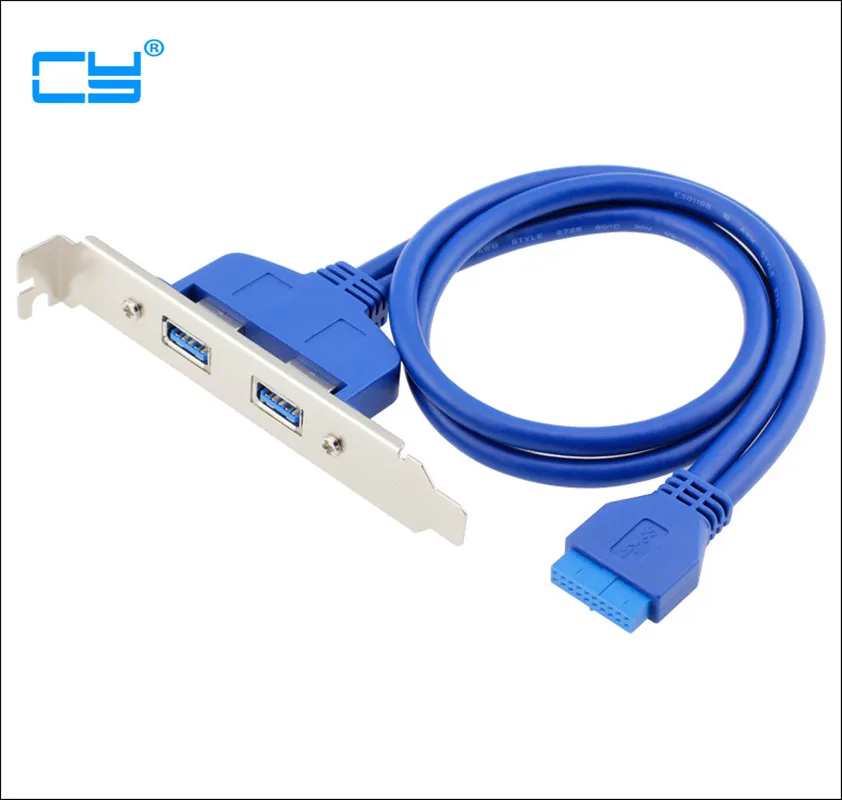 50cm MainBoard Front USB3.0 Split 2 two Female 2 Port USB3.0 Hub Desktop computer Motherboard 20Pin extension USB3.0 Baffle line
50cm MainBoard Front USB3.0 Split 2 two Female 2 Port USB3.0 Hub Desktop computer Motherboard 20Pin extension USB3.0 Baffle line