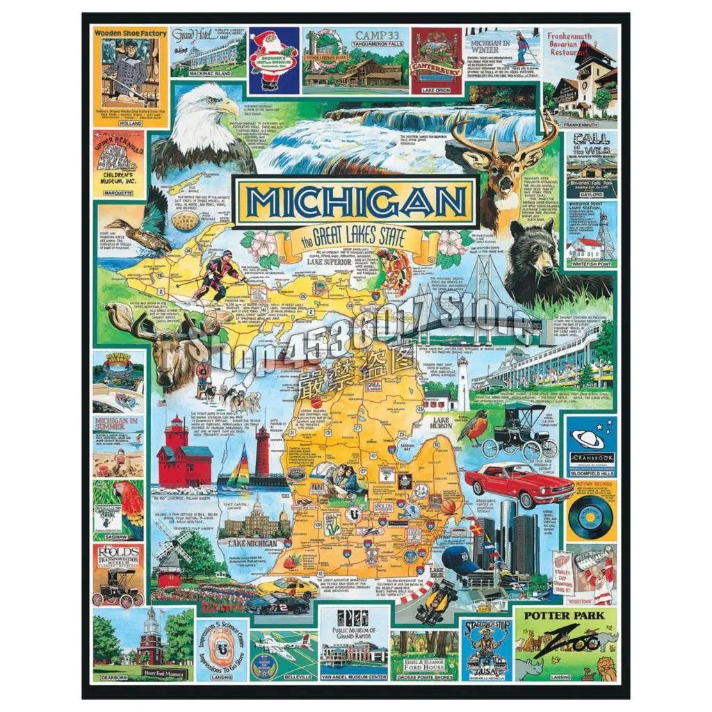 Michigan Full Square Diamond 5D DIY Diamond Painting City & Place Americana Embroidery Cross Stitch Rhinestone Mosaic Painting
Michigan Full Square Diamond 5D DIY Diamond Painting City & Place Americana Embroidery Cross Stitch Rhinestone Mosaic Painting