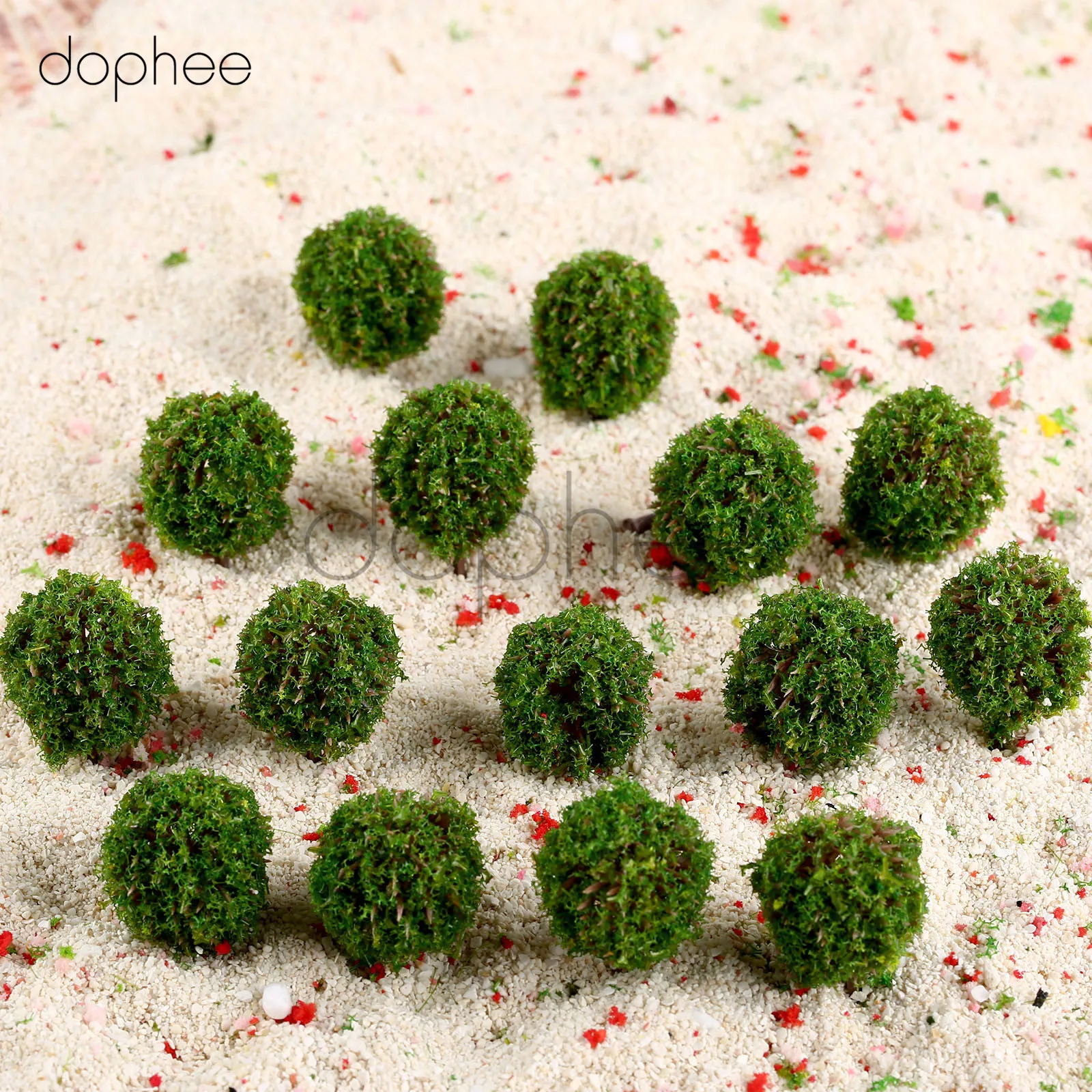 dophee 30pcs Model Trees Green with brown trunk Scale 1:100 35mm Train Layout Wargame Scenery Miniatures Trees
dophee 30pcs Model Trees Green with brown trunk Scale 1:100 35mm Train Layout Wargame Scenery Miniatures Trees