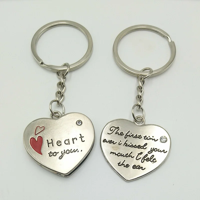 Hot Explosion Creative Heart To You Heart-shaped Love Letter Couple Key Ring Valentine's Day Gift Key Ring
Hot Explosion Creative Heart To You Heart-shaped Love Letter Couple Key Ring Valentine's Day Gift Key Ring
