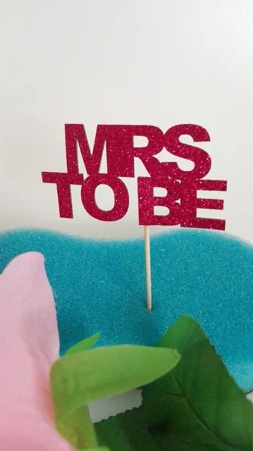 Блеск fushia MRS TO BE Cupcake Toppers -- свадебный душ/украшения для девичника/свадебный торт Topper
Блеск fushia MRS TO BE Cupcake Toppers -- свадебный душ/украшения для девичника/свадебный торт Topper