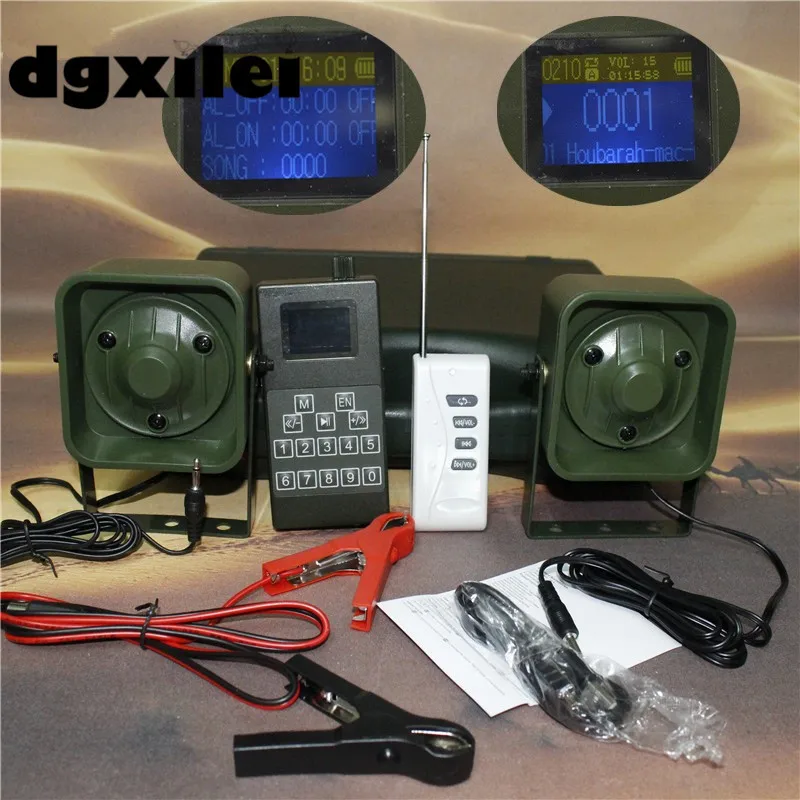 Desert Hunting Decoy Bird Caller Mp3 Waterproof Anti-Dust Arabic 50W Bird Multi Sound Caller Wireless Remote Control With Timer
Desert Hunting Decoy Bird Caller Mp3 Waterproof Anti-Dust Arabic 50W Bird Multi Sound Caller Wireless Remote Control With Timer