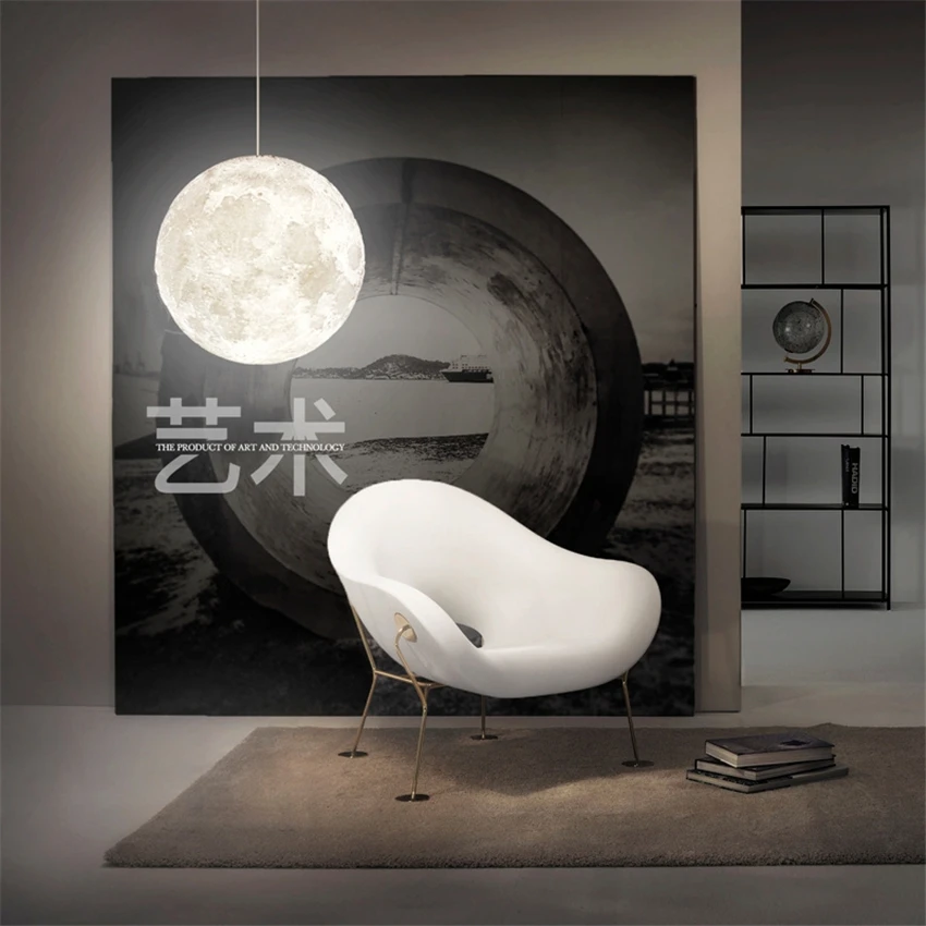 Nordic Moon Lights Pendant Lights Children's Room Girl Bedroom Bedside Bar Study Table Restaurant Ball Hanging Lamps Fixtures
Nordic Moon Lights Pendant Lights Children's Room Girl Bedroom Bedside Bar Study Table Restaurant Ball Hanging Lamps Fixtures