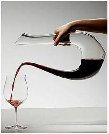 

2012 new products export Austrian harp lead-free crystal wine wine pot of swan points U acme grace