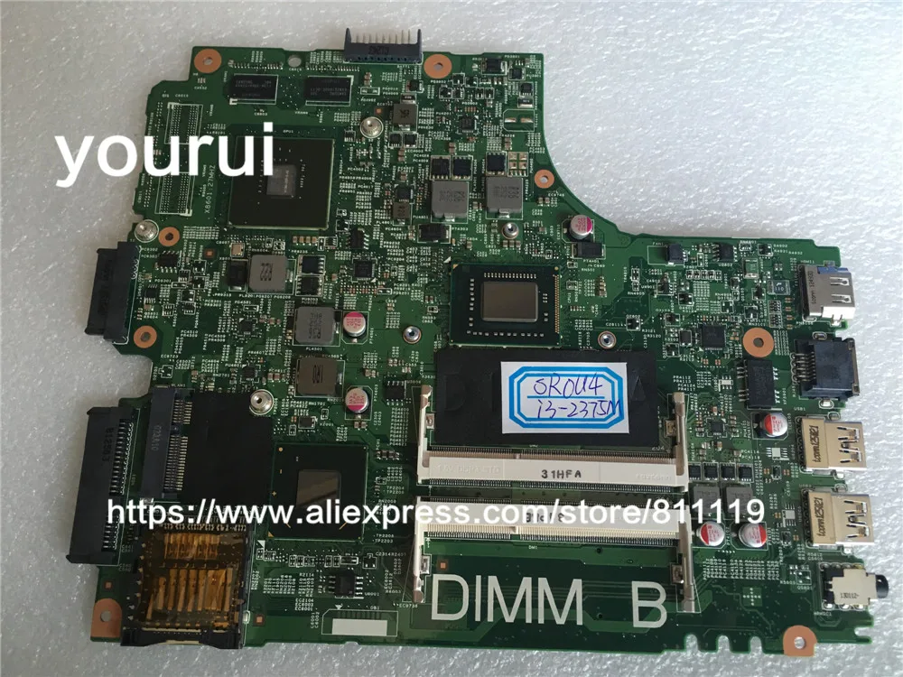 yourui FOR Dell Inspiron 2421 3421 For Motherboard CN-0THCP7 THCP7 12204-1 DNE40-CR 5J8Y4 With I3-2375M GT625M/1G
yourui FOR Dell Inspiron 2421 3421 For Motherboard CN-0THCP7 THCP7 12204-1 DNE40-CR 5J8Y4 With I3-2375M GT625M/1G