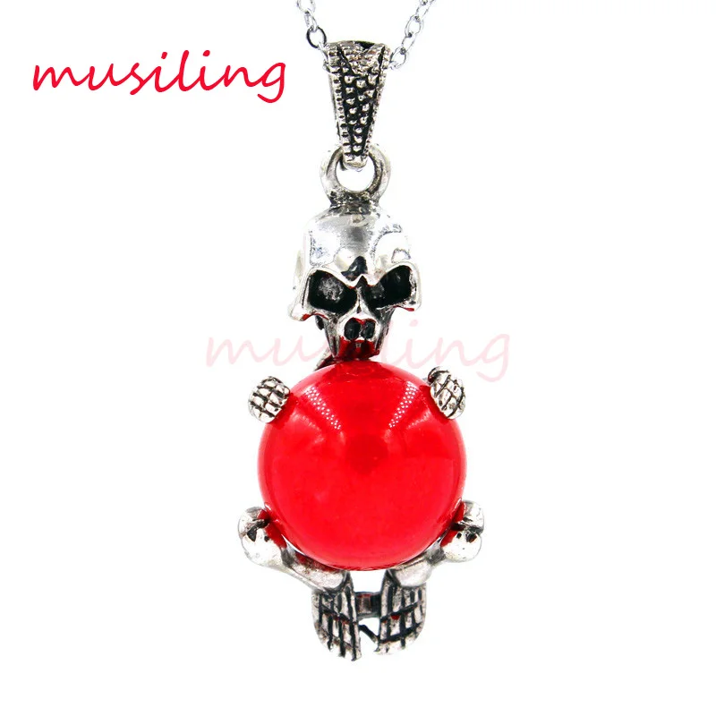 New Hot Pendulum Silver Plated Skull Natural Stone Pendants Charms Amulet European Fashion Cool Men's Jewelry Gifts 10pcs
New Hot Pendulum Silver Plated Skull Natural Stone Pendants Charms Amulet European Fashion Cool Men's Jewelry Gifts 10pcs