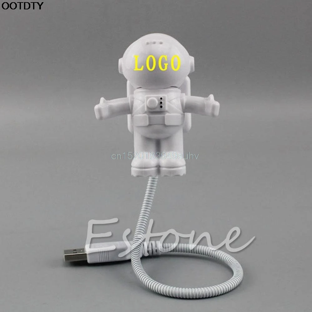 Brand New Style Mini USB Flexible Spaceman Astronaut Night LED Light Bulb for Laptop PC Reading High Quality
Brand New Style Mini USB Flexible Spaceman Astronaut Night LED Light Bulb for Laptop PC Reading High Quality