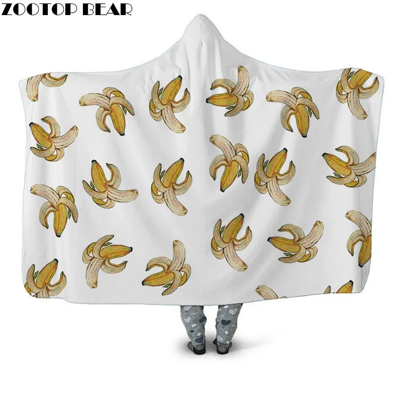Creative Banana Wearable Hooded Blanket Fleece Blanket Youth Bed Plush Bedspread Plush Blanket Cover Travel Sherpa Blanket
Creative Banana Wearable Hooded Blanket Fleece Blanket Youth Bed Plush Bedspread Plush Blanket Cover Travel Sherpa Blanket