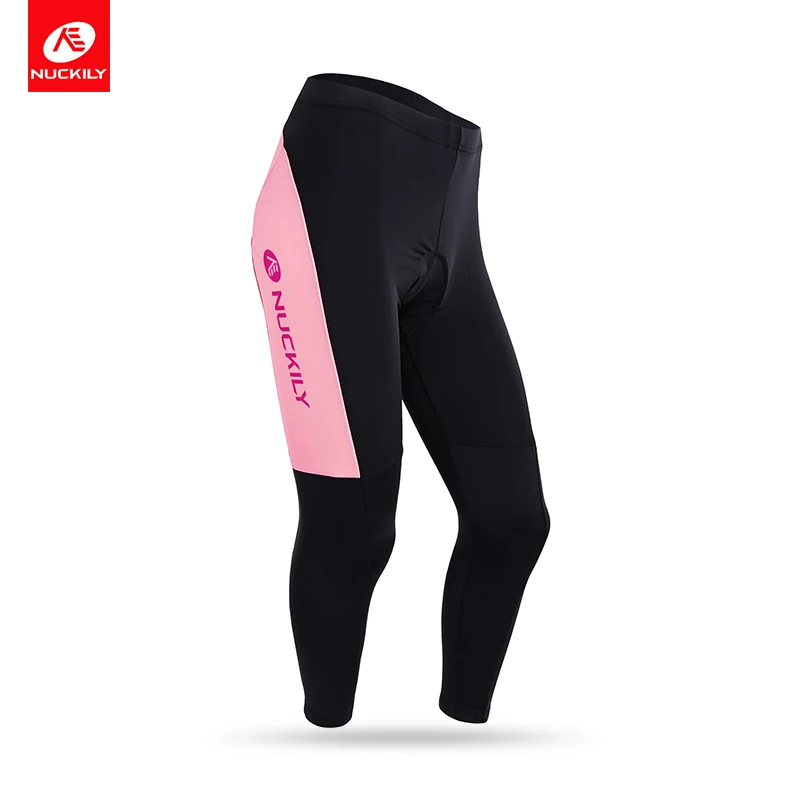 NUCKILY женские велосипедные колготки Весна/Осень брюки быстросохнущие розовые