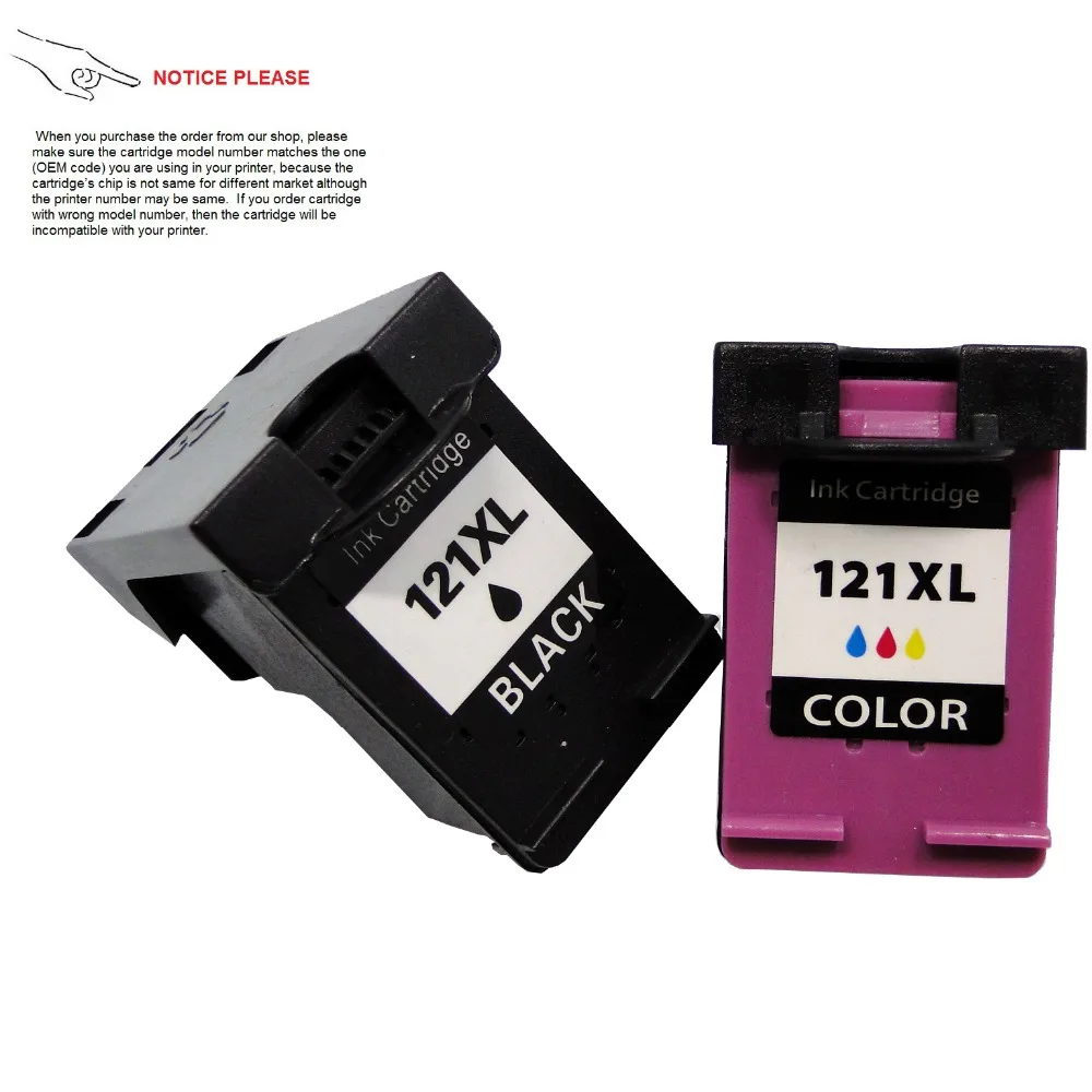 YOTAT 1set Remanufactured ink cartridge for HP121 HP121XL Deskjet F2530 F2545 2560 F2563 F2568 F4240 F4280 F4288
YOTAT 1set Remanufactured ink cartridge for HP121 HP121XL Deskjet F2530 F2545 2560 F2563 F2568 F4240 F4280 F4288