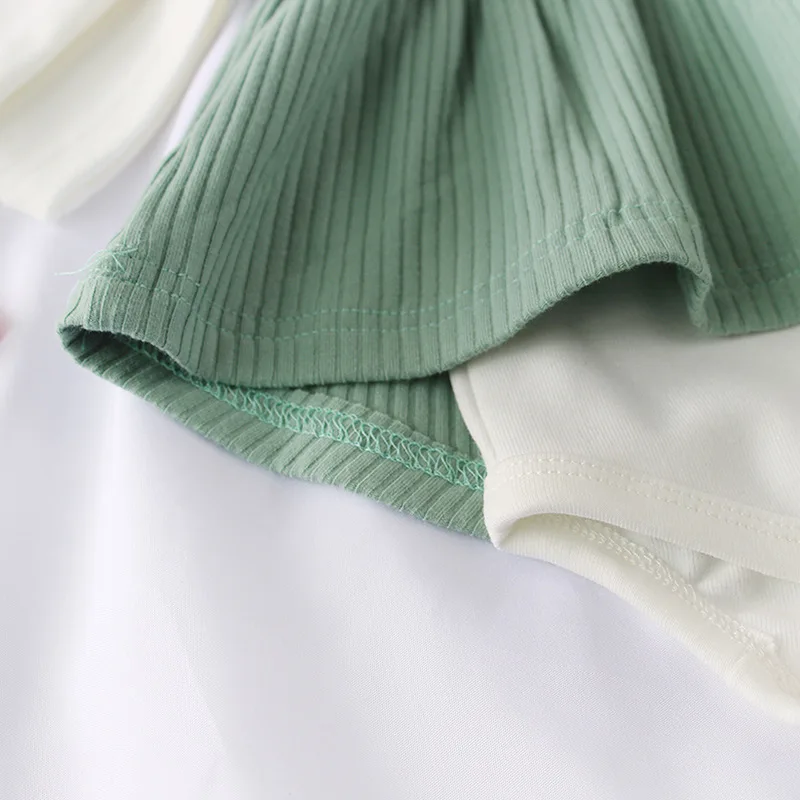 Ins Children's Clothing Set Baby Skirt Vest Headband Long Sleeved Rompers 3pcs Set Fashion Grass Green Outfit Baby Girl Clothes
Ins Children's Clothing Set Baby Skirt Vest Headband Long Sleeved Rompers 3pcs Set Fashion Grass Green Outfit Baby Girl Clothes