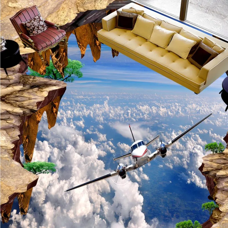 Free shipping Aircraft Cliff 3D painting waterproof home decoration children room bedroom floor mural self adhesive wallpaper
Free shipping Aircraft Cliff 3D painting waterproof home decoration children room bedroom floor mural self adhesive wallpaper
