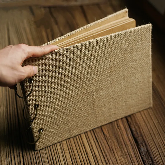 Rectangular Retro Burlap Diy Handmade Scrapbook Album Multifuncational Cafe Menu Recipes Our Adventure Story Scrapbook Wedding
Rectangular Retro Burlap Diy Handmade Scrapbook Album Multifuncational Cafe Menu Recipes Our Adventure Story Scrapbook Wedding