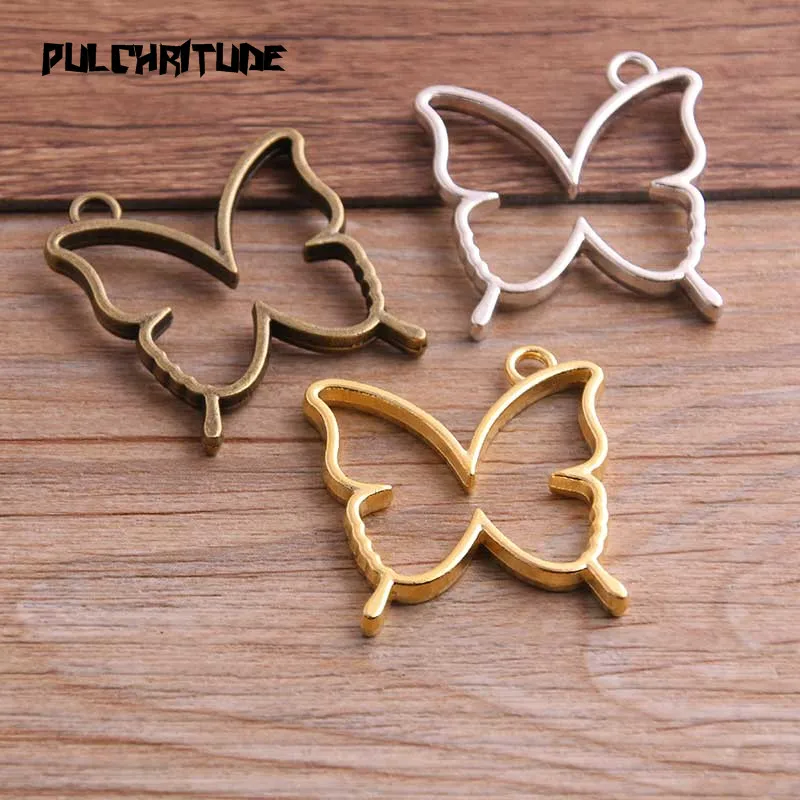 3pcs 33*35mm Three Color Alloy Jewelry Accessories Butterfly Charm Hollow Glue Blank Pendant Tray Bezel 11C70
3pcs 33*35mm Three Color Alloy Jewelry Accessories Butterfly Charm Hollow Glue Blank Pendant Tray Bezel 11C70