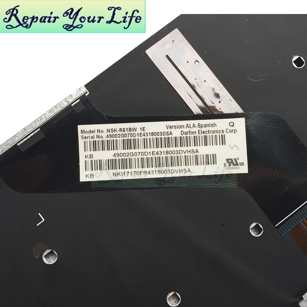 Repair You Life laptop keyboard for Acer for Aspire for Nitro VN7-791 VN7-791G VN7-791G-54MT VN7-791G-70M4 Latin layout keyboard
Repair You Life laptop keyboard for Acer for Aspire for Nitro VN7-791 VN7-791G VN7-791G-54MT VN7-791G-70M4 Latin layout keyboard