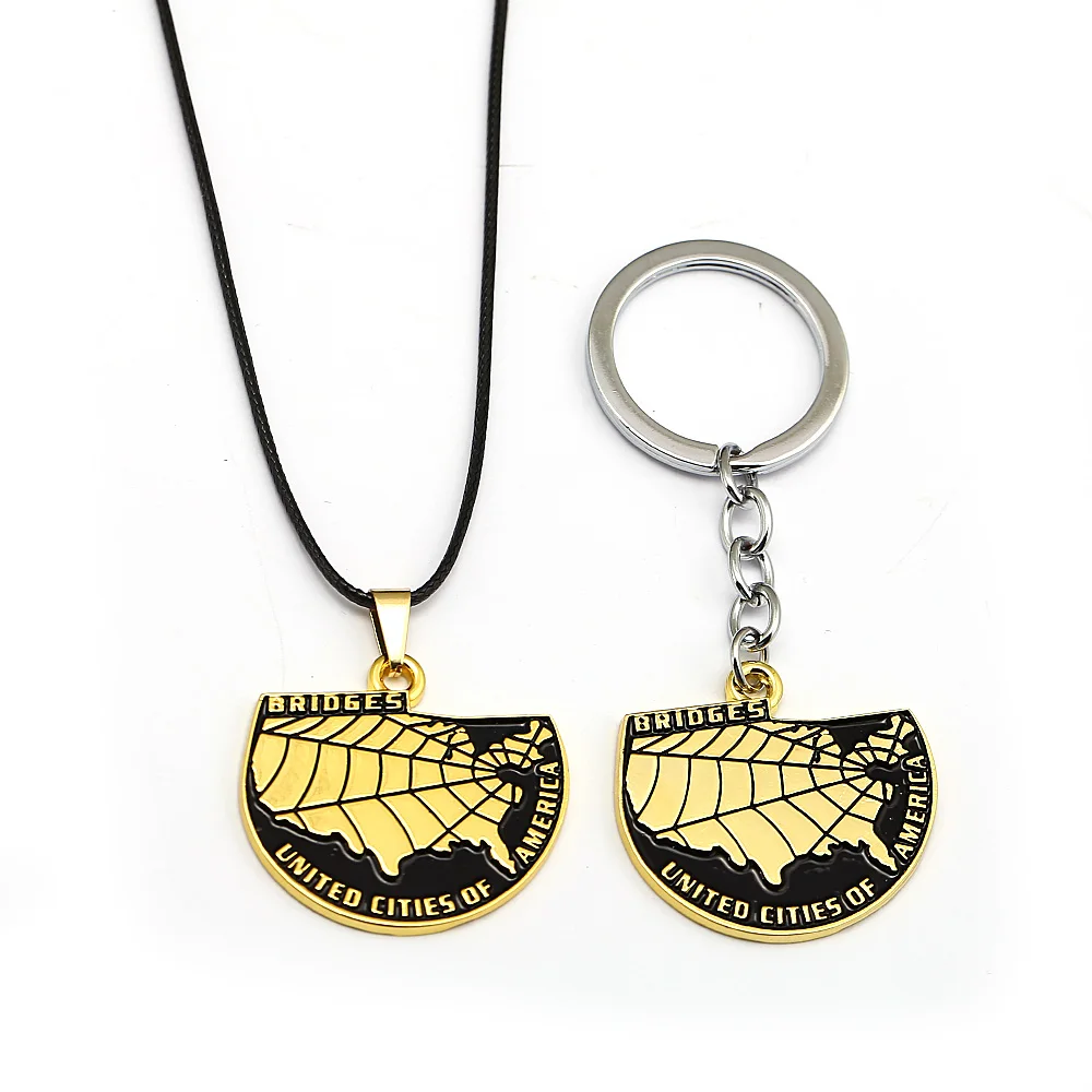 Mengtuyi New Game Jewelry Keychain Death Stranding Statement Necklace Gold Pendants Keyring For Men Choker Accessory
Mengtuyi New Game Jewelry Keychain Death Stranding Statement Necklace Gold Pendants Keyring For Men Choker Accessory