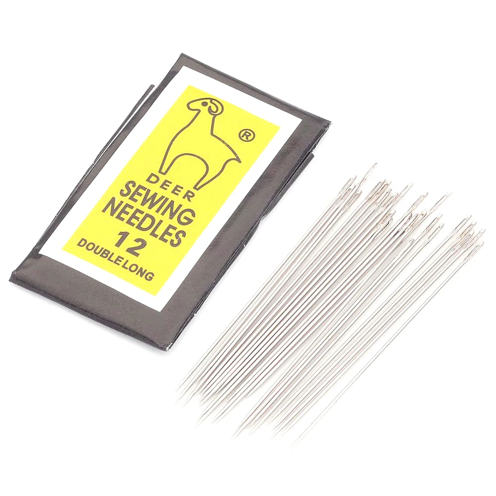 Pandahall 25pcs/bag Sewing Needles and Iron Beading Needles, 0.45mm thick, 40mm long, hole: 0.3mm
Pandahall 25pcs/bag Sewing Needles and Iron Beading Needles, 0.45mm thick, 40mm long, hole: 0.3mm