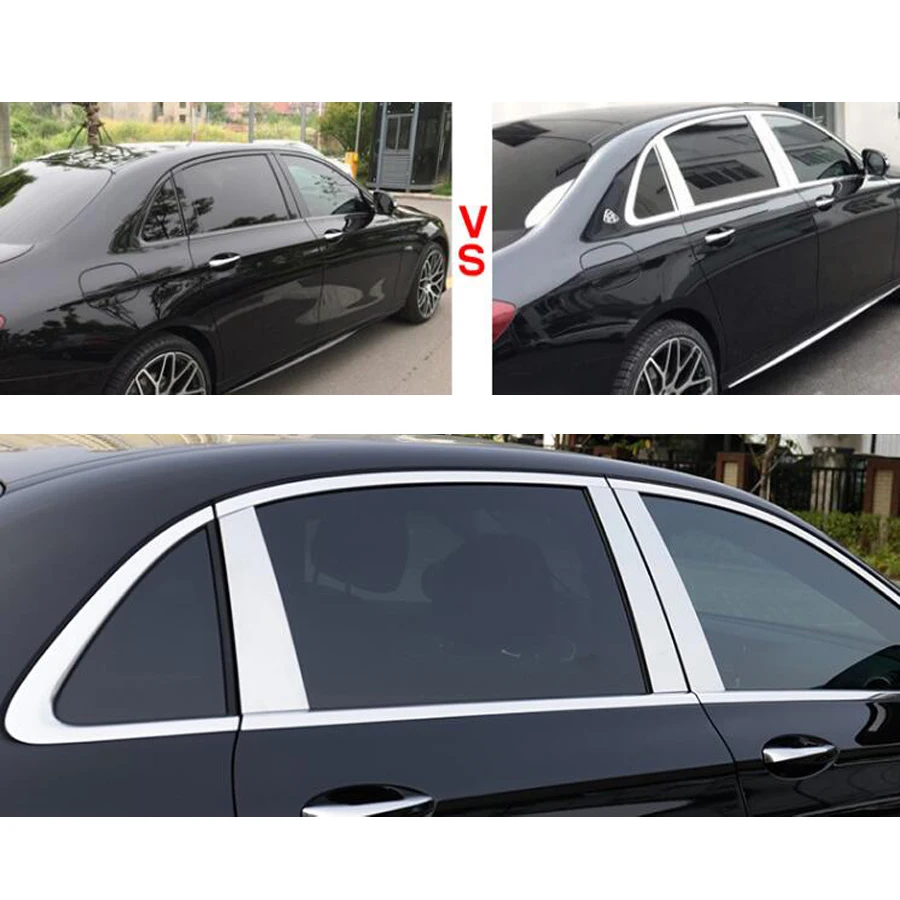 10Pcs Stainless Steel Car Center Window Pillar Cover Trim Styling Sequins Sticker For Mercedes Benz GLC X205 2015 2016
10Pcs Stainless Steel Car Center Window Pillar Cover Trim Styling Sequins Sticker For Mercedes Benz GLC X205 2015 2016