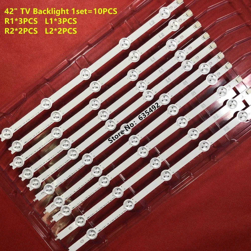 1 Набор = 10 шт. светодиодный Подсветка для 42 дюймов L42F1300-3D LC420DUN 6916L-0882A 6916L-0913A 6916L-1412A 6916L-1413A 6916L-1414A 6916L-1415A
1 Набор = 10 шт. светодиодный Подсветка для 42 дюймов L42F1300-3D LC420DUN 6916L-0882A 6916L-0913A 6916L-1412A 6916L-1413A 6916L-1414A 6916L-1415A