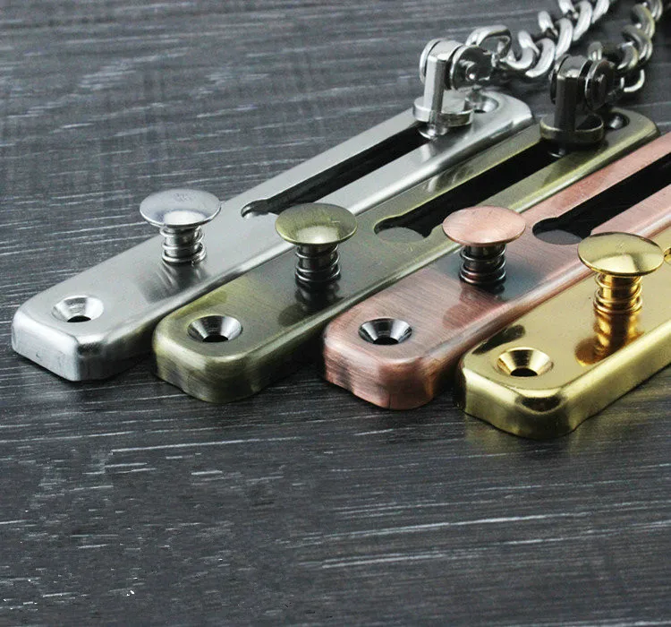 1PCS/LOT YT1092B Brothernze Stainless Steel Anti-Stealing-Link Door Chain Hotlink Protection Contain Screws Free Shipping
1PCS/LOT YT1092B Brothernze Stainless Steel Anti-Stealing-Link Door Chain Hotlink Protection Contain Screws Free Shipping