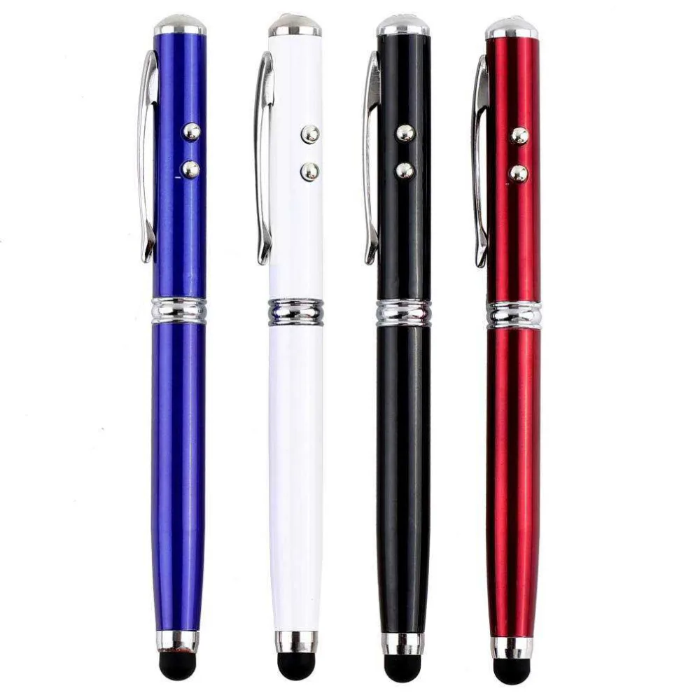 New Compatible 4in1 LED Laser Pointer Torch Touch Screen Stylus Ballpoint Pen for iPhone for Ipad for Samsung
New Compatible 4in1 LED Laser Pointer Torch Touch Screen Stylus Ballpoint Pen for iPhone for Ipad for Samsung