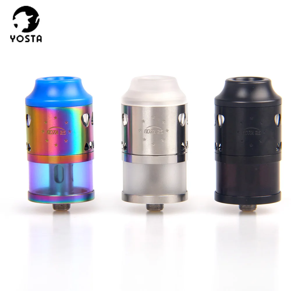 Оригинал YOSTA IGVI RDTA 25 атомайзер 4 мл с 810 капельным наконечником Улучшенная система
