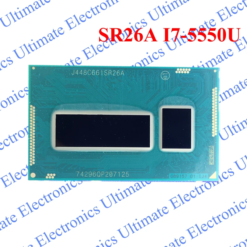 ELECYINGFO отремонтированный SR26A I7 5550U BGA чип протестирован 100% работы и хорошего