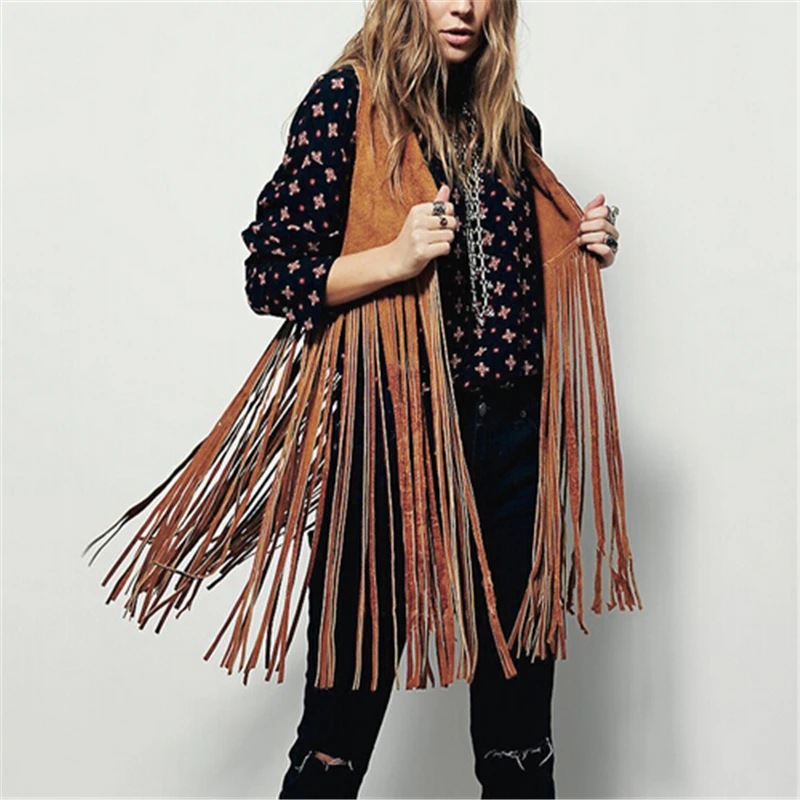 Sleeveless Tassel Nice New Spring Summer Women Casual PU V-Neck Long Vintage Solid Vest Jacket Coat A558
Sleeveless Tassel Nice New Spring Summer Women Casual PU V-Neck Long Vintage Solid Vest Jacket Coat A558