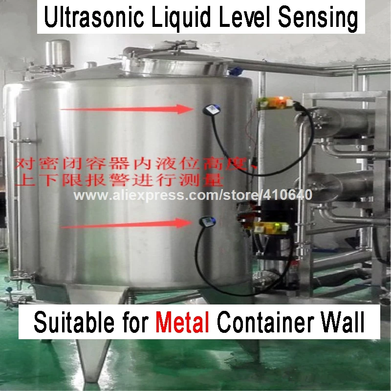 Ultrasonic Liquid Level Detector Liquid Level Sensor For Metal Container Wall Used For Special Industry Contactless Level Sensor
Ultrasonic Liquid Level Detector Liquid Level Sensor For Metal Container Wall Used For Special Industry Contactless Level Sensor
