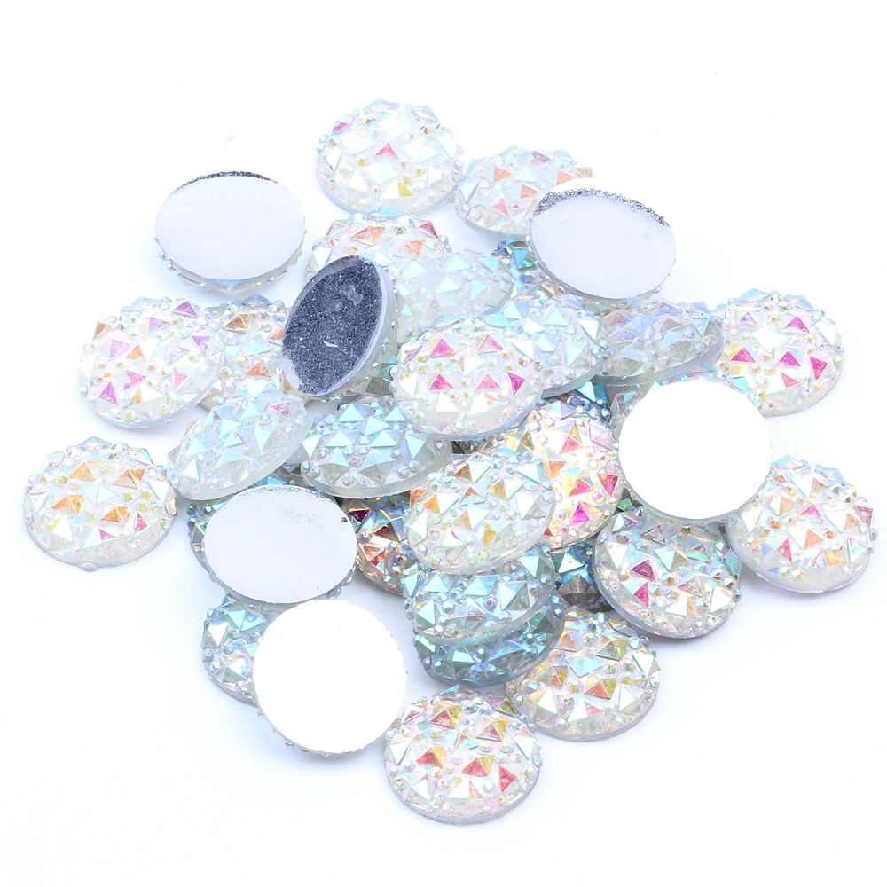 Resin Flat Back Round Rhinestones 8mm Crystal AB Glue On Clear AB Beads 500pcs/1000pcs DIY Jewelry Crafts Scrapbooking Supplies
Resin Flat Back Round Rhinestones 8mm Crystal AB Glue On Clear AB Beads 500pcs/1000pcs DIY Jewelry Crafts Scrapbooking Supplies