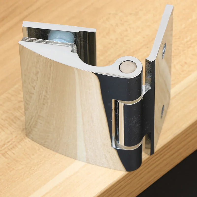 New 2PCS Pure Brass Frameless Shower Glass Door Hinges 90 Degree Wall to Glass Outward Open Inelastic Glass Hinges for 8~12mm
New 2PCS Pure Brass Frameless Shower Glass Door Hinges 90 Degree Wall to Glass Outward Open Inelastic Glass Hinges for 8~12mm