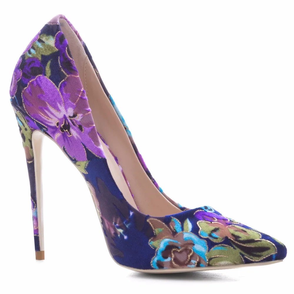 Stylesowner 2018 spring new women pumps printing flowers shoes sexy pointed toe thin high heel party wedding shoes females
Stylesowner 2018 spring new women pumps printing flowers shoes sexy pointed toe thin high heel party wedding shoes females