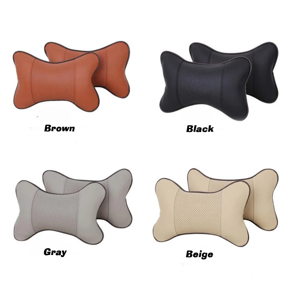 KAWOO 1PC Mini PU Leather 4 Seasons Universal Car Headrest Support Neck Pillow For Auto Car Seat Headrest Cushion Pad 4 Colors
KAWOO 1PC Mini PU Leather 4 Seasons Universal Car Headrest Support Neck Pillow For Auto Car Seat Headrest Cushion Pad 4 Colors