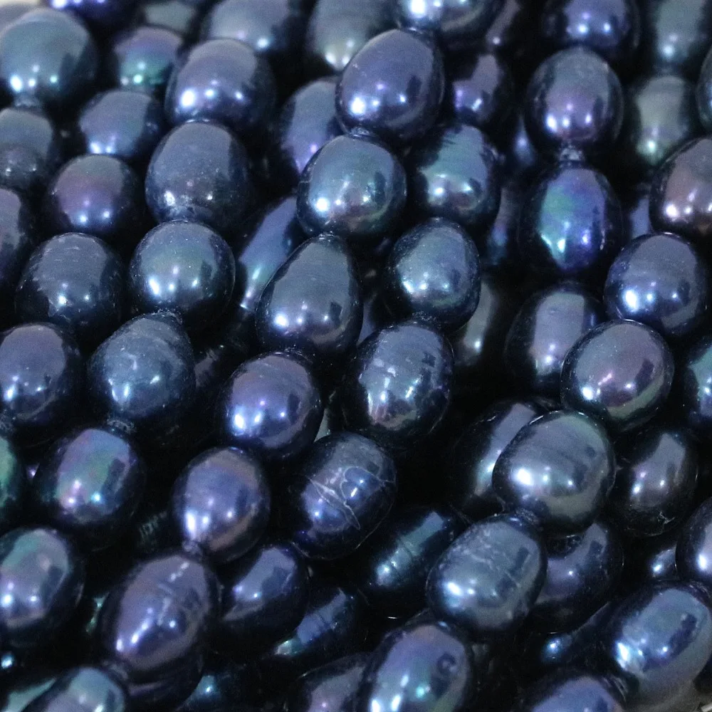 Black freshwater cultured rice natural 7-8mm pearl barrel loose beads fit diy necklace bracelet jewelry making 15inch B1371
Black freshwater cultured rice natural 7-8mm pearl barrel loose beads fit diy necklace bracelet jewelry making 15inch B1371