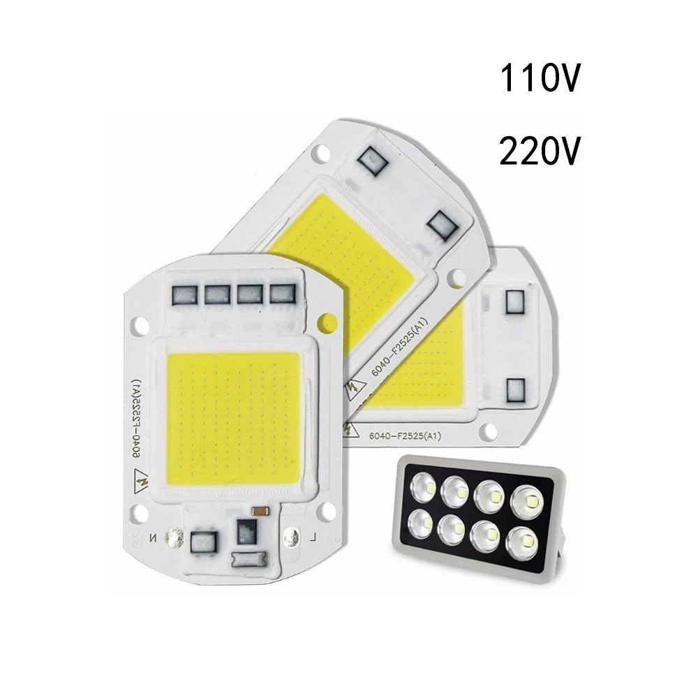 20W 30W 50W High Power Integrated COB Chip Lamp 110V Matrix LED Spotlight DIY Projector Flood Light Outdoor Street Lampada
20W 30W 50W High Power Integrated COB Chip Lamp 110V Matrix LED Spotlight DIY Projector Flood Light Outdoor Street Lampada