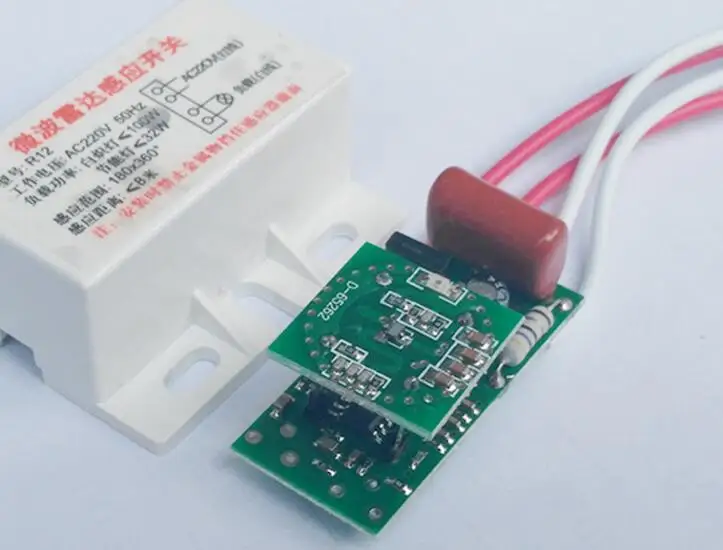 220V IR Infrared Module Sensing Microwave Radar Body Sensor Switch Delay Distance Adjustable For ceiling lamp
220V IR Infrared Module Sensing Microwave Radar Body Sensor Switch Delay Distance Adjustable For ceiling lamp