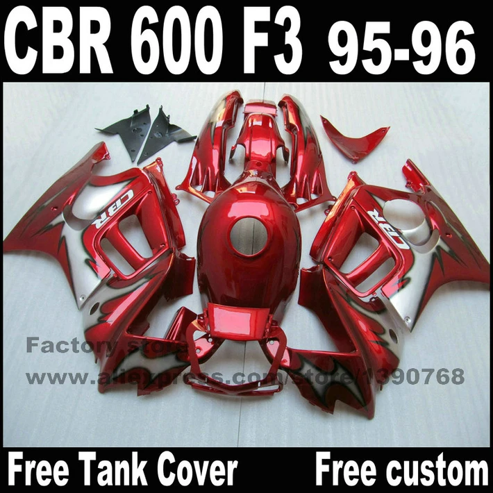 Full fairing parts&Tank cover kit for HONDA CBR 600 F3 fairings 1995 1996 motobike 95 96 black red set CN30
Full fairing parts&Tank cover kit for HONDA CBR 600 F3 fairings 1995 1996 motobike 95 96 black red set CN30