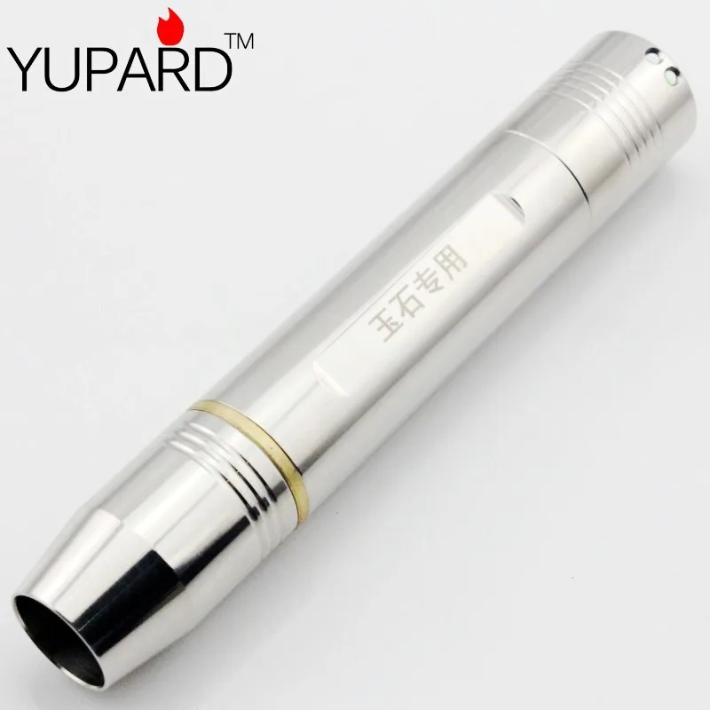 YUPARD Q5 LED stainless steel jade glare flashlight 3modes 18650 rechargeable battery yellow light outdoor mini | Освещение