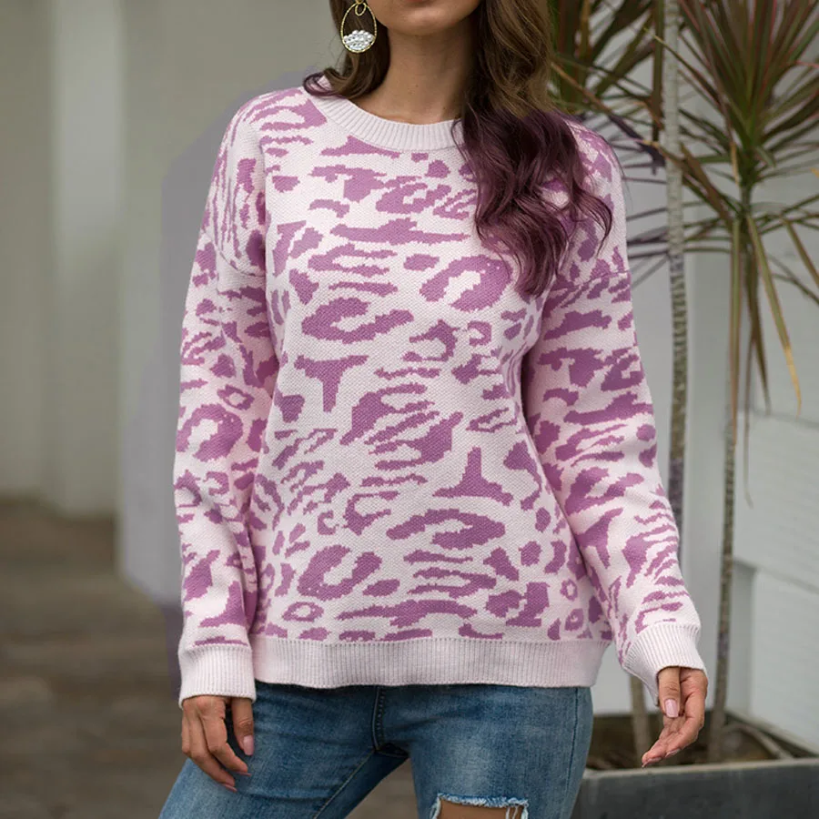 Camouflage Ribbed Sweater Womens Fall Winter Leopard Knitted Pullover Jumpers Female Knitwear Sweaters Fashion 5 Colors Yellow
Camouflage Ribbed Sweater Womens Fall Winter Leopard Knitted Pullover Jumpers Female Knitwear Sweaters Fashion 5 Colors Yellow
