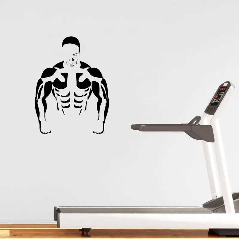YOYOYU Free Shipping Bodybuilder Wall Decal Muscle Man Bedroom Decor Wall Sticker Vinyl Art Wall Mural For Home Decoration Y-533
YOYOYU Free Shipping Bodybuilder Wall Decal Muscle Man Bedroom Decor Wall Sticker Vinyl Art Wall Mural For Home Decoration Y-533