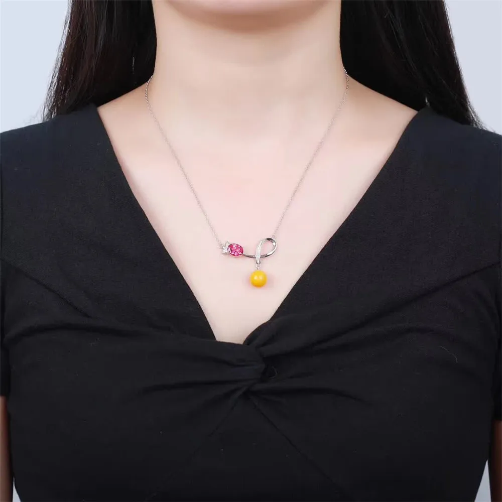 gemstone jewelry factory wholesale 925 sterling silver natural yellow amber pink topaz necklace pendant for female
gemstone jewelry factory wholesale 925 sterling silver natural yellow amber pink topaz necklace pendant for female