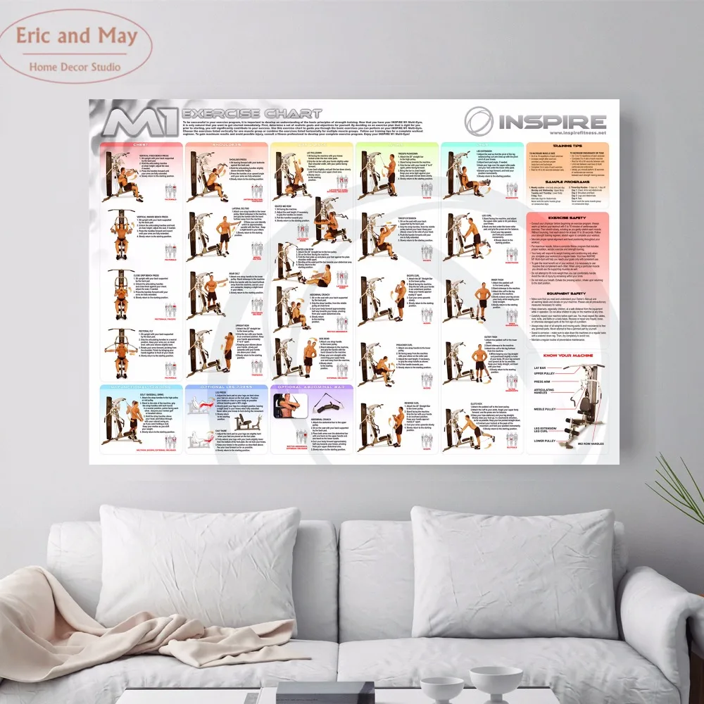 Bodybuilding Exercise Chart Canvas Art Print Painting Poster Wall Pictures For Living Room Decoration Home Decor No Frame
Bodybuilding Exercise Chart Canvas Art Print Painting Poster Wall Pictures For Living Room Decoration Home Decor No Frame