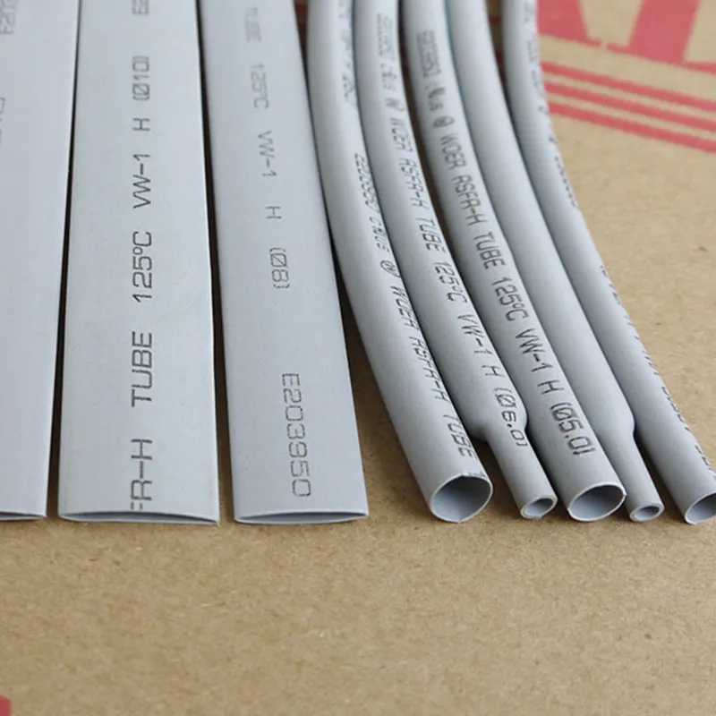 5M/Lot Gray - 2MM 4MM 6MM 8MM 10MM 12MM Assortment Ratio 2:1 Polyolefin Heat Shrink Tube Tubing Sleeving Cable Sleeves
5M/Lot Gray - 2MM 4MM 6MM 8MM 10MM 12MM Assortment Ratio 2:1 Polyolefin Heat Shrink Tube Tubing Sleeving Cable Sleeves