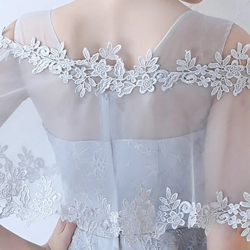 LAMYA Elegant Short Front Back Cocktail Party Dresses Women Long Tail Banquet Prom Dress 2021 Lace Cap Sleeve Formal Gown
LAMYA Elegant Short Front Back Cocktail Party Dresses Women Long Tail Banquet Prom Dress 2021 Lace Cap Sleeve Formal Gown