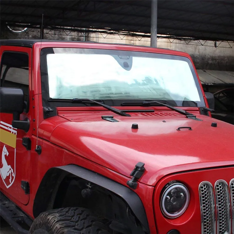 Car Front Window Anti UV Rays Protector Windshield Sunshade Sun Shield Cover Accessories Fit For Jeep Wrangler JK
Car Front Window Anti UV Rays Protector Windshield Sunshade Sun Shield Cover Accessories Fit For Jeep Wrangler JK