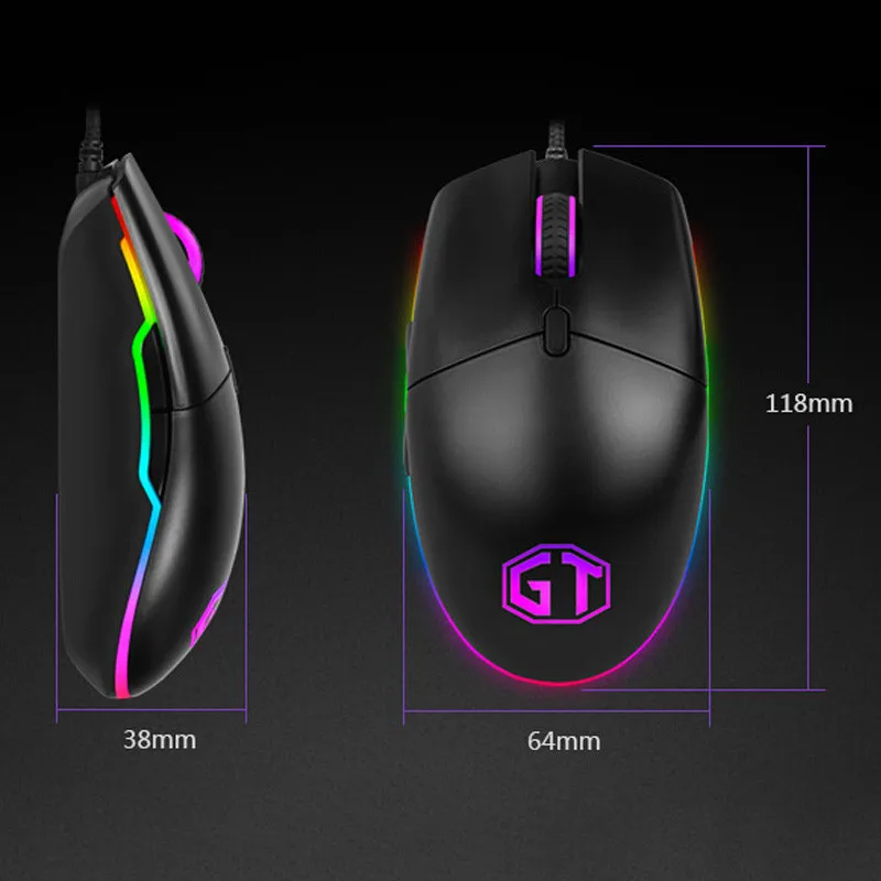 Delux M630 Gaming Mouse USB Wired Mouse For LOL Dota 2 Optical 4000/5000 DPI RGB LED Breath Light A3050/Pmw3325 For Desktop PC
Delux M630 Gaming Mouse USB Wired Mouse For LOL Dota 2 Optical 4000/5000 DPI RGB LED Breath Light A3050/Pmw3325 For Desktop PC
