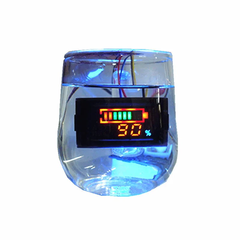 DC6-120V Waterproof electricity / voltage / temperature three-in-one table Vehicle multi-function meter for Acid battery
DC6-120V Waterproof electricity / voltage / temperature three-in-one table Vehicle multi-function meter for Acid battery