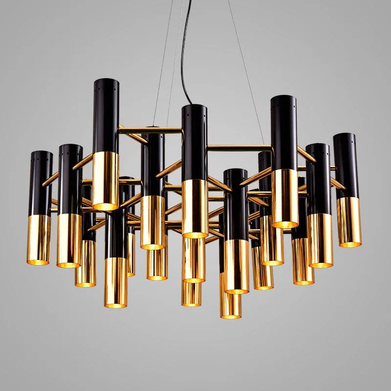 Modern metal round tube chandelier Nordic industrial retro water pipe led light simple restaurant bar Chandelier lighting PA0109
Modern metal round tube chandelier Nordic industrial retro water pipe led light simple restaurant bar Chandelier lighting PA0109
