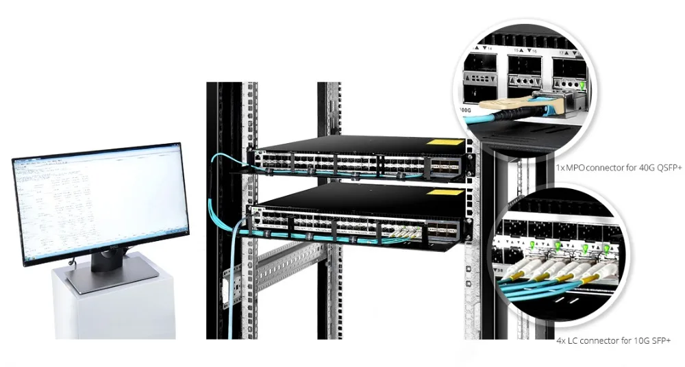 10m 24cores MPO Fiber Patch Cable OM3 UPC jumper Female to Female Patch Cord multimode Trunk Cable,Type A Type B Type C
10m 24cores MPO Fiber Patch Cable OM3 UPC jumper Female to Female Patch Cord multimode Trunk Cable,Type A Type B Type C