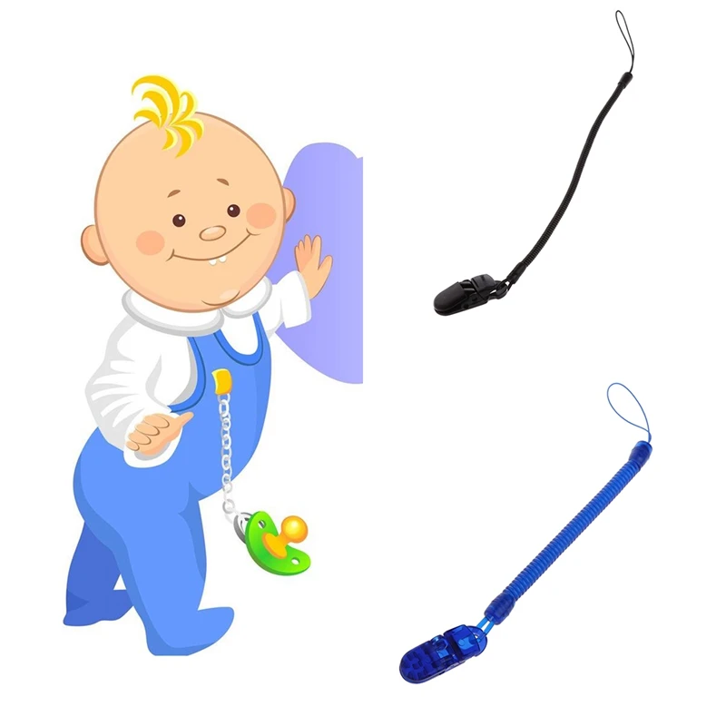 Baby Spring Pacifier Chain Infant Toddler Dummy Pacifier Spring Soother Nipple Clip Chain Holder Strap
Baby Spring Pacifier Chain Infant Toddler Dummy Pacifier Spring Soother Nipple Clip Chain Holder Strap